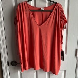 NWT- Women's Coral Top